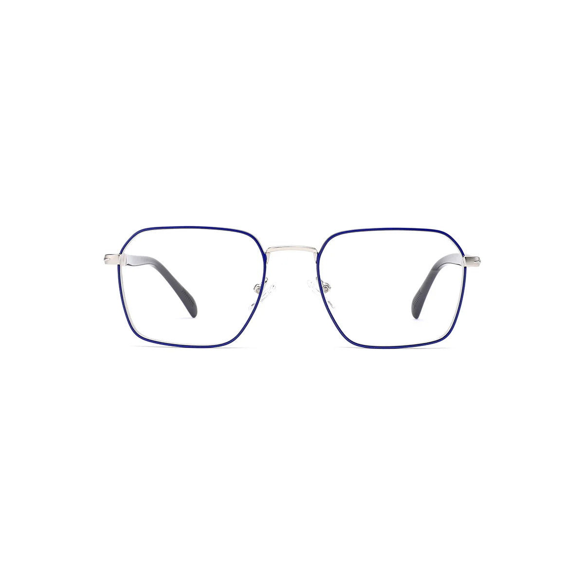 China Wholesale Customized Brand RTM-2104 Men's Rectangle Stainless Steel Frame Fancy Design Optical and Polarization Sunglasses
