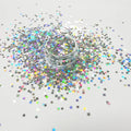 Xucai New Arrival Bulk Cosmetic Chunky Holographic Polyester Nail Body Star Sequins Glitter Fine Promotional Party Supplies