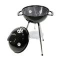 Portable Enameled Outdoor Over Sized Charcoal Roast Grill Multiple Round BBQ Charcoal Grill Carbon Oven
