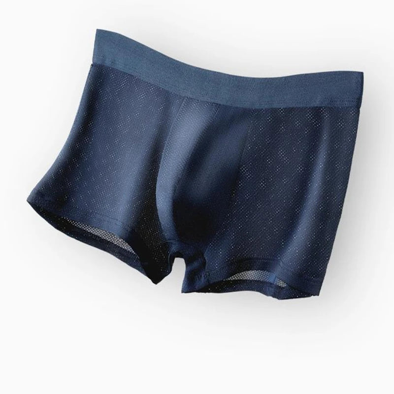 Plus Size Men's Underwear Antifriction Lengthening Breathable Exercise Shorts Men's Boxer Underwear