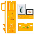 Picture Frame Hanger Tool and Hanging Tools Wall Mount KitHorizontal for All Wall Materials