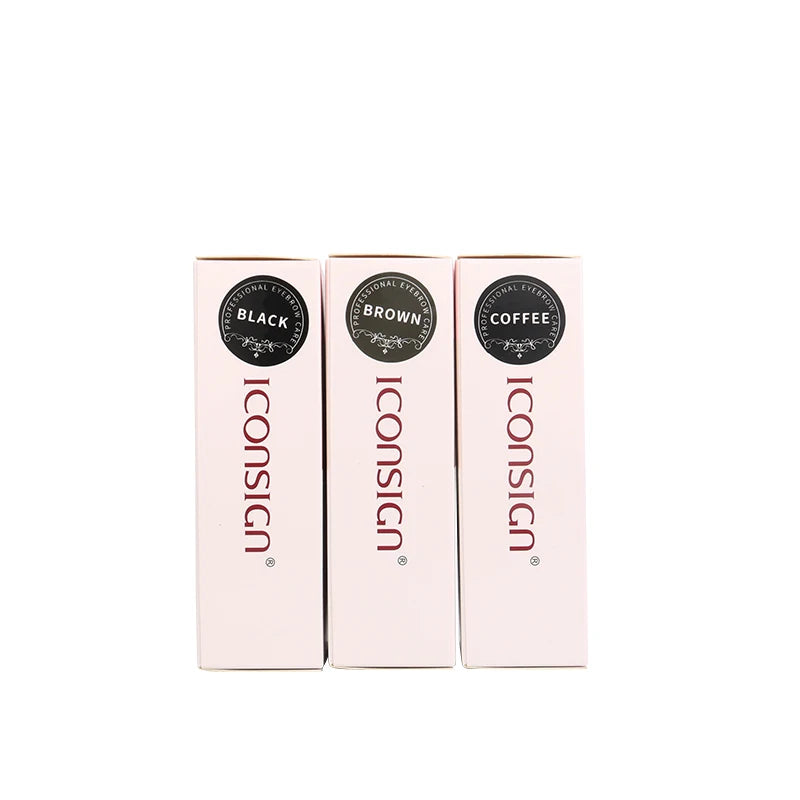 Professional Eyebrow and Eyelash Dye Cream Natural Plant Color Tint Eyebrow Iconsign Lash and Brow Dye for Wholesale Price
