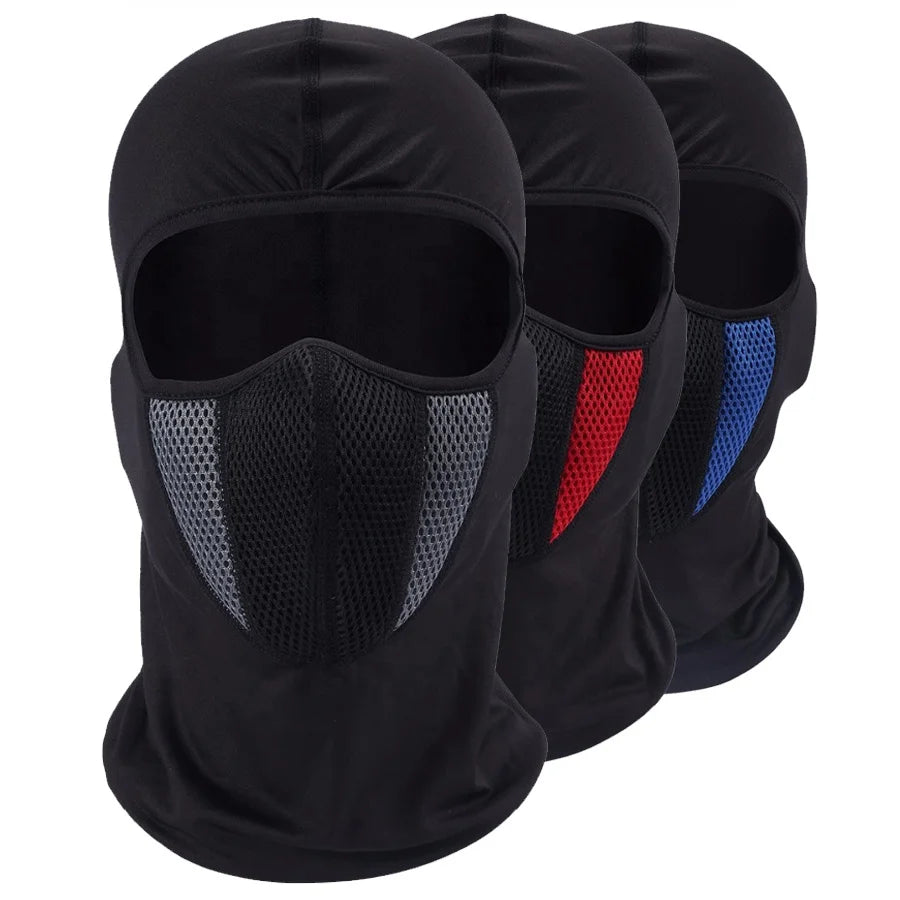 Breathable Balaclava Full Face Mask for Winter Sports Windproof Motorbike Cycling Bike Mask Moto Riding Neck Face Hood for