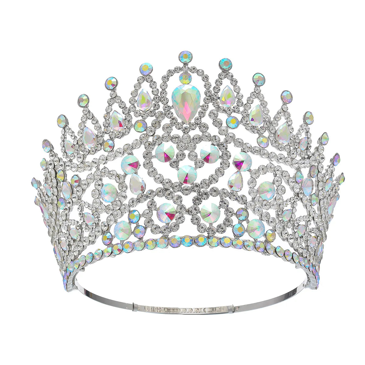 ROMANTIC Princess Bride Crown Rhinestone Crystal Wedding Headwear Girls Birthday Tiaras