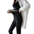 Wholesale Ladies Casual Capri Tights Legging Black High Waisted Leggings for Women