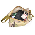 Molle Tactical Waist Pack Wallet Pouch Travel Outdoor Camping Oxford Cloth Anti-Theft Storage Zipper Coin Purse for Easy Safety