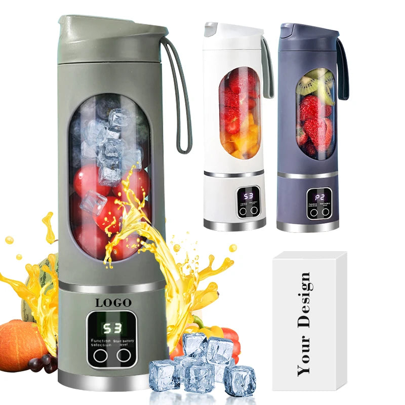 Commercial Juice Blender Machine Electric Ice Crushers Shavers Portable Juicer Blender for Fruit Juicing