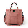 Pink Grey Blue Black Color Shoulder Tote Water Bottle Fitness Cooler Bags with Stock