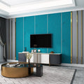 Hot Striped Marble TV Background Wallpaper for Living Room Bedroom Minimalist and Atmospheric Non Woven Wallpaper