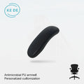 KEDE Manufacturer Adjustable Comfortable PU Office Chair Armrest Pads for Eco-Friendly Design Easy Clean Office Furniture Parts