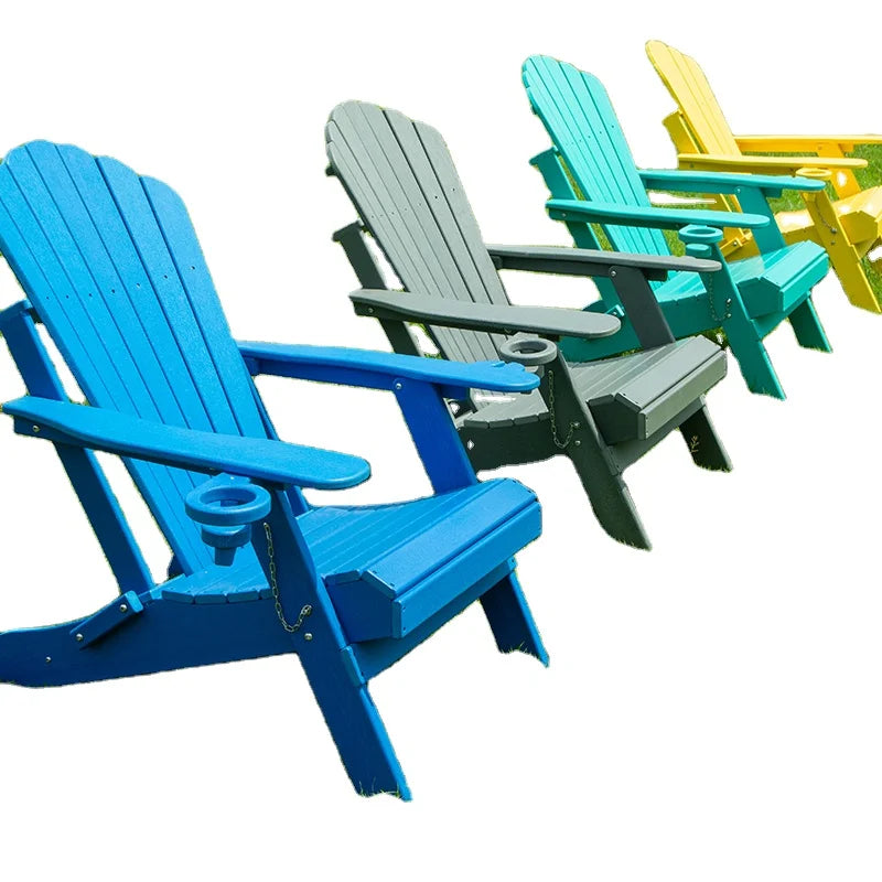 Fireproof Classic Popular Outdoor Poly Adirondack Chairs Folding Adirondack Chair
