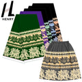 Henry Micronesian Skirt Floral Designs Ready Stock Cloth Fabrics for Garment Digital Print Fabric Polyester Lady Dress