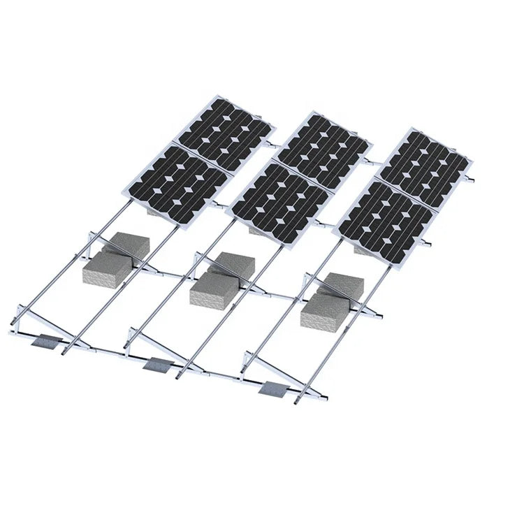 Wholesale Triangle Solar Pv Panel Mount Flat Roof Solar Mounting  Aluminium Profile