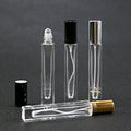 10ml 15ml Deodorant Mini Square Roll on Glass Bottle Steel Roller Ball Perfume Bottle