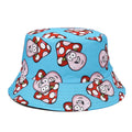 China Wholesale Custom Reversible Bucket Hat Mushroom Printed for Woman Man