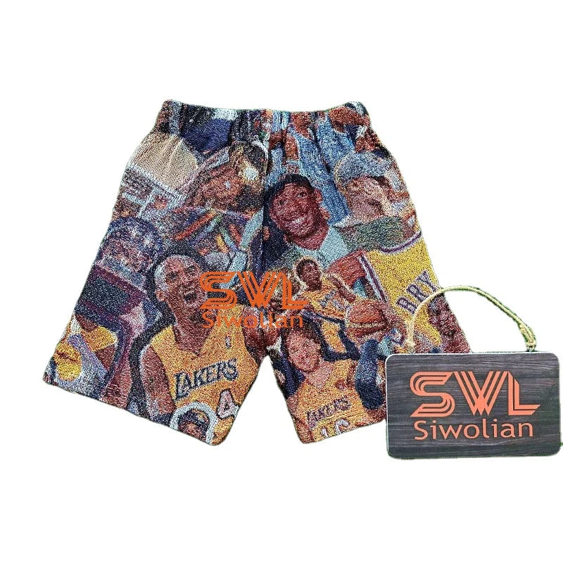 Summer Custom Shorts Streetwear Plus Size Pants Basketball Tapestry Trousers Blanket Tapestry Shorts