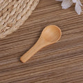 Japanese Wooden Spoon Wholesale 8CM Handmade Small Bamboo Spoon Milk Powder Spoon Can Be Laser Engraving logo
