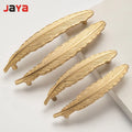 Modern Minimalist High-grade Cabinet Door Pure Copper Small Handle Brass Cabinet Feather Handle Golden Wardrobe Door Handle