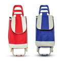2026 Hot Selling Folding 600D Polyester Supermarket Store Shopping Bag Shopping Trolley Cart