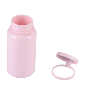 Multi-specification Round pink Tearing Bottle Plastic PET Customized Solid Drug Packaging Bottle sealed Capsule Tearing Bottle