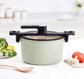 Non-Stick Kitchenware Cooking Set Micro Pressure Cooker Pot With Ceramic Coating MegaBDM