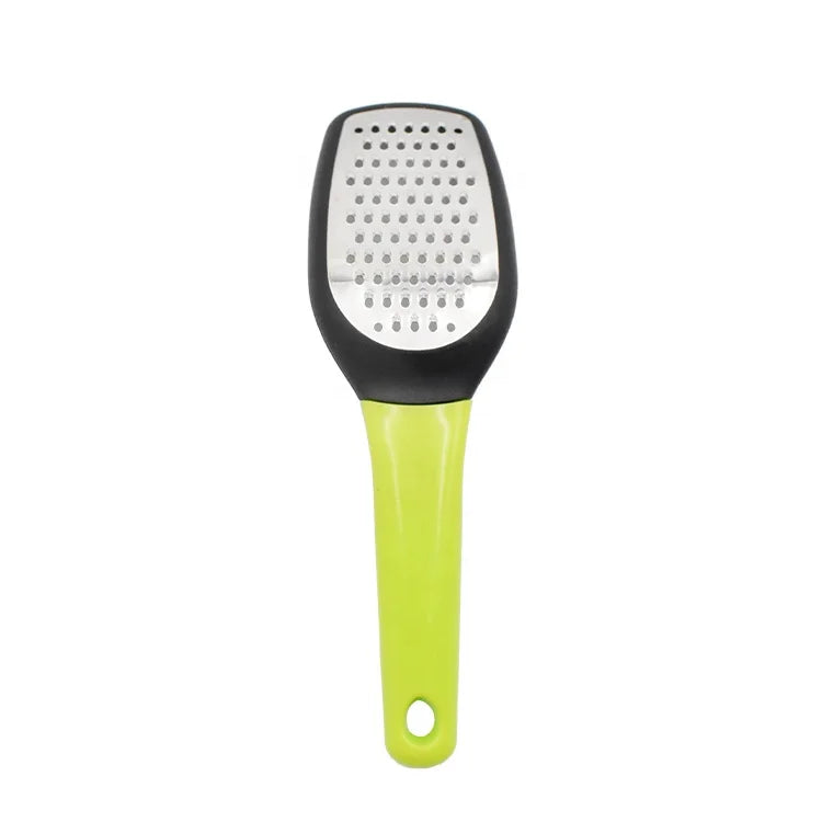 Food Grade Stainless Steel Handheld Flat Grater for Kitchen Cheese/Carrot/Cucumber Grater Perfect for Butter Parmesan Cheese
