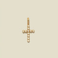 SC New Arrival Stylish Diamond Jewelry Accessory Vintage Gold DIY Charm Trendy Mushroom Brand Star Cross Pendants for Necklace