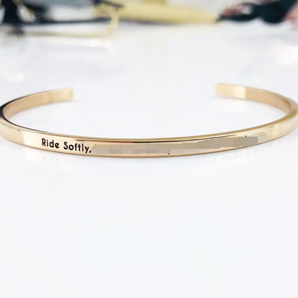 BMZ 2026 New logo Free Engraved Stainless 3mm Width Open Bangle Blank