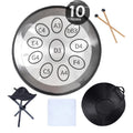 18 22 Inch Silver 9 10 12 14 Notes Tongue Gold Drump Hand Pan Handpan h Ang Stainless Steel Drum G D Minor Scale Hand Drum