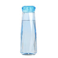 Glass Cup with Lid Portable Modern Custom Color Changing Diamond Crystal Glass Water Bottle As Gift