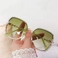 Luxury Metal Rimless Sunglasses Glitter Rhinestone Shades Gafas De Sol New Arrivals Crystal Diamond Sunglasses for Women