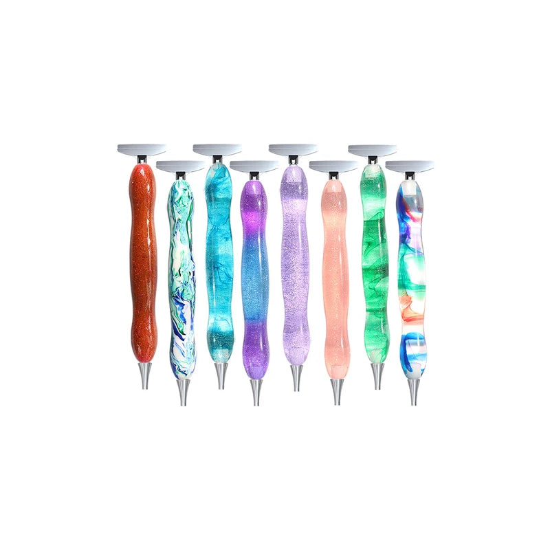 Diy Tool Kits Accessories Sparkle Angled Tip Diamond Painting Pen