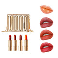 Customized Unique Adorable Quadruple Design Bag Lipstick Sets Fashion Self Owned Brand Lipstick Cosmetics
