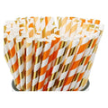 BiodegradablSip Frozen Cocktails Ice Cream Floats and Smoothies Eco Friendly and Biodegradable Bulk Pack Paper Drinking Straws