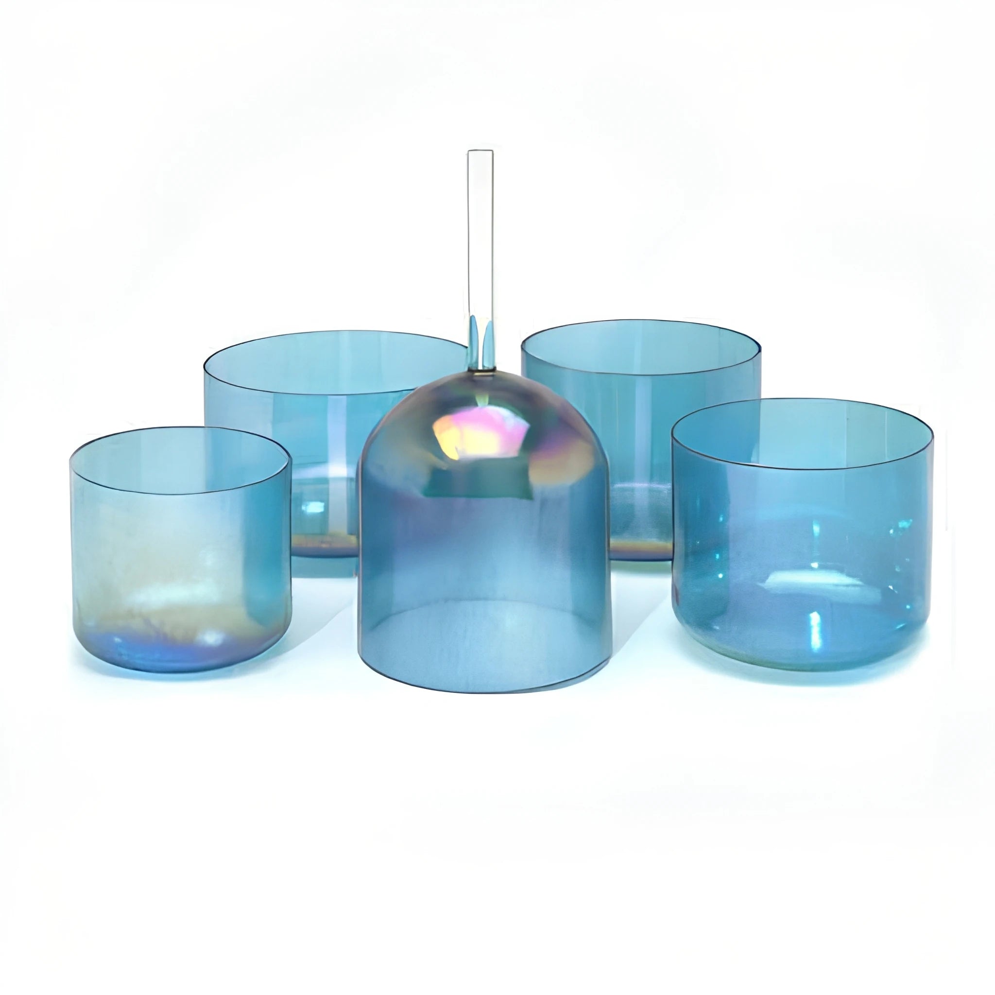CCB110 Blue Chakara Energy Quartz 11" Crystal Singing Bowl for Sound Hearing Singing Bowl