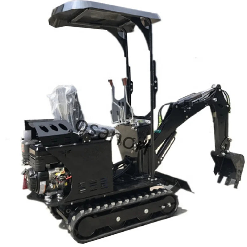 FREE SHIPPING Mini Small Digger CE/EPA/EURO 5 China Wholesale Compact Mini Excavators 1 Ton Prices with Thumb Bucket for Sale