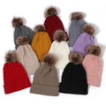 Women Knit Hats Jacquard Winter Hat Skull Beanie Crochet and Knitted Hats