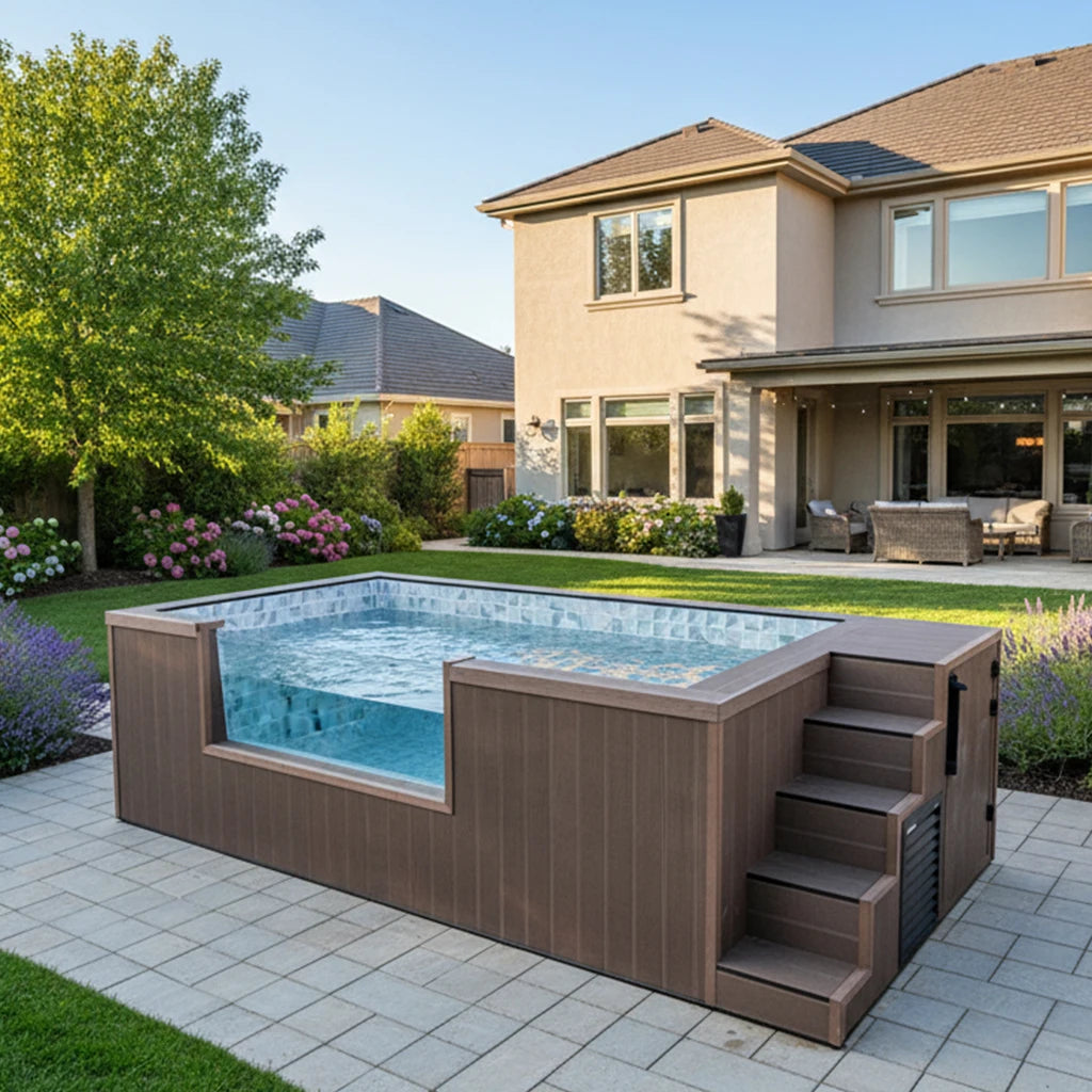Villa Home Small Pools Swimming Outdoor Above Ground Water Fun Adult Overground Shipping Container Swimming Pool for Home