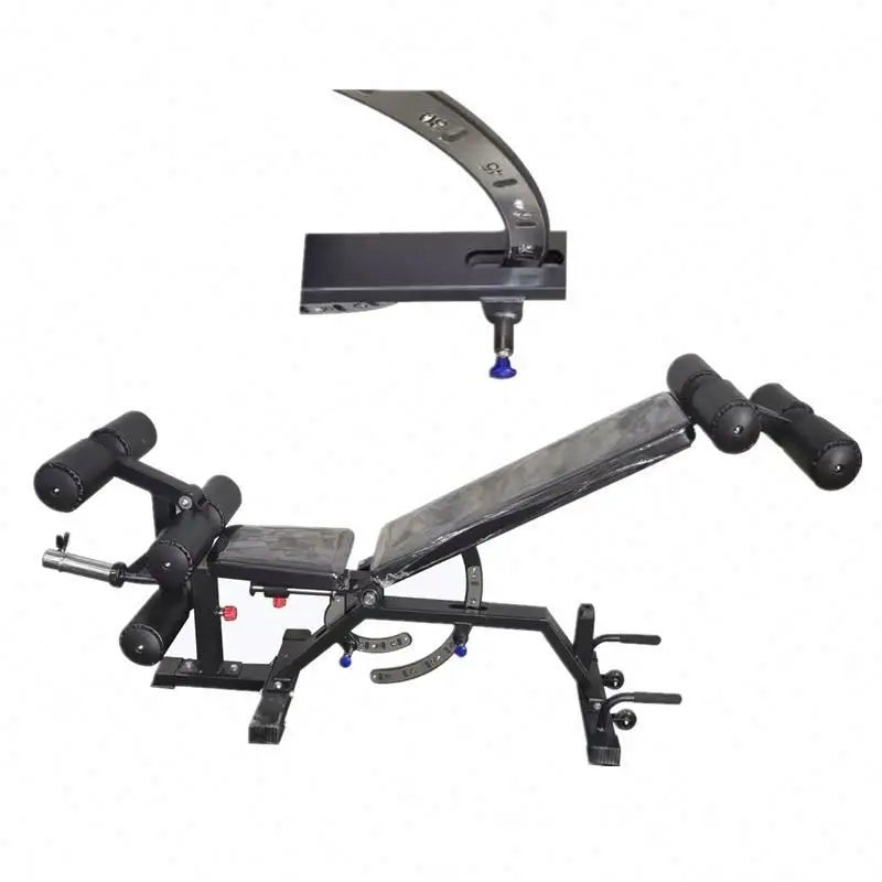 Longotech 2022 Best Selling Indoor Home Use Multi Functional Adjustable Bench With Leg Curl