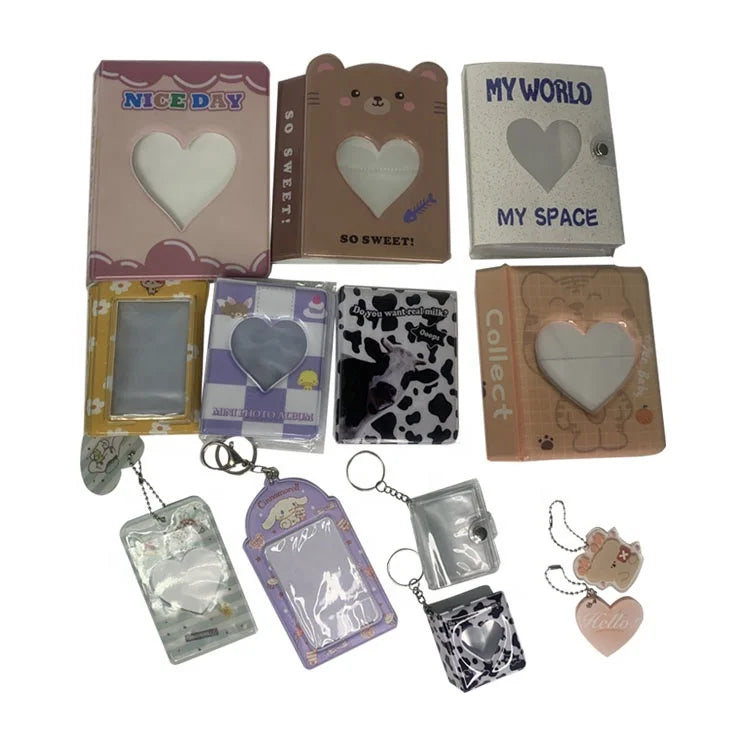 China Manufactures A5 Heart Shaped Customised Animal Dog Cat Mini PVC Pet Collectbook KPOP