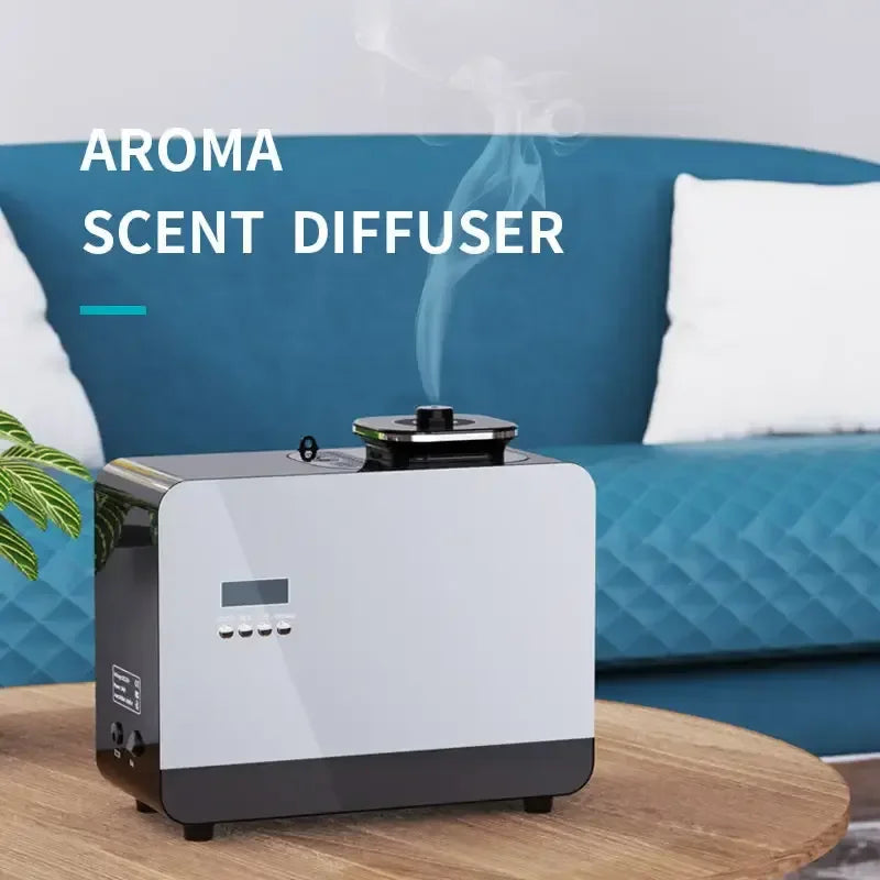 Modern Decorative Commercial Wall Mounted 800ml Air Purifiers Hotel HVAC Scent Machine Floor Standing Fragrance Oil Diffuser