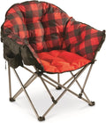 Woqi Camping Chair Folding Camp Chairs for Adults Heavy Duty Big Tall 500 LBS Camping Chair