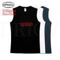 Hot Selling Gym Tank Top 230g Men Cotton Muscle Vests Workout Clothing Mens Sportswear Sleeveless T Shirt