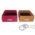 Luxury Travel Sliding Silver Ring Personalized Customizable Jewelry Case Unique Accessories Packaging Portable Small Gift Boxes