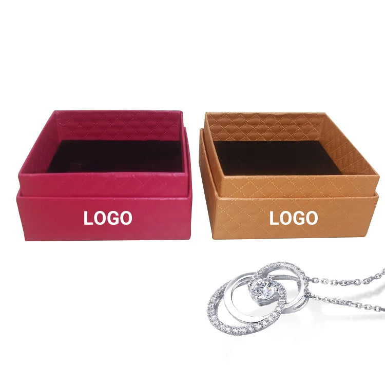 Luxury Travel Sliding Silver Ring Personalized Customizable Jewelry Case Unique Accessories Packaging Portable Small Gift Boxes