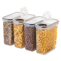 Grain Storage Box Transparent Plastic Insect-proof Bucket for Kitchen Grain Jar Empty High-quality Dry Food Rice Containers