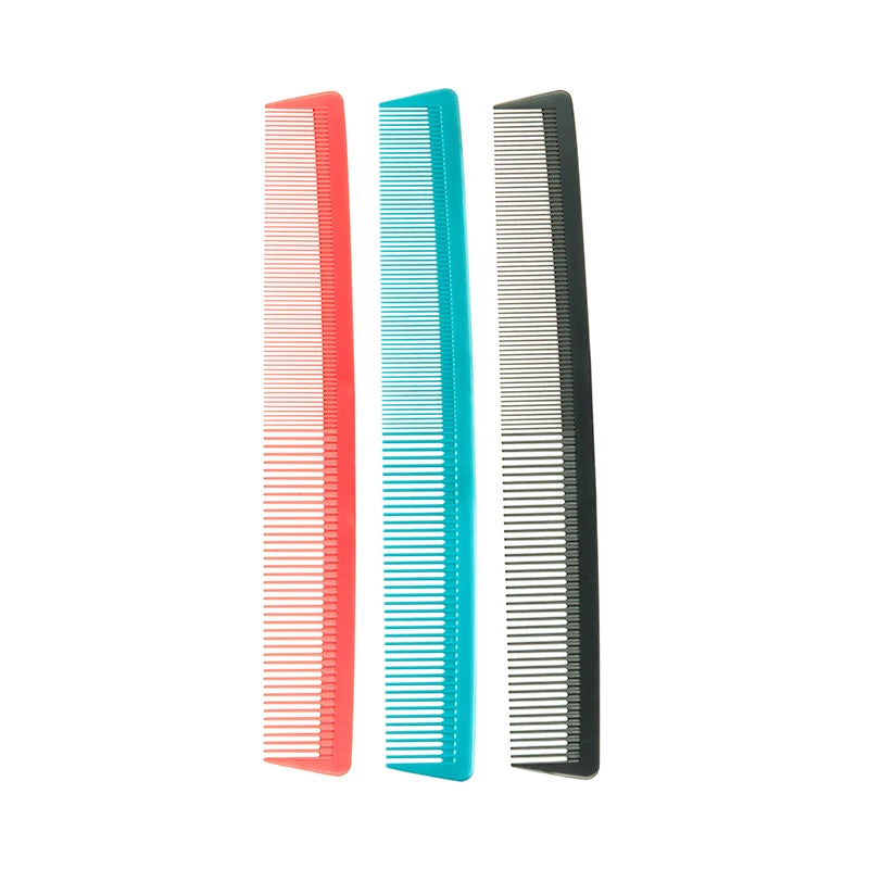 Fine Teeth Black Straight Hair Comb Household Use