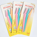 Wholesale Safety Mini Portable Painless Face Razor Eye Brow Cutters Shave Hair Makeup Tool Eyebrow Trimmer