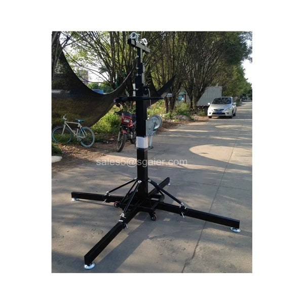 20feet High Lighting Truss Lift Tower Crank Stand Truss Lift Tower