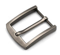 40mm Alloy Brushed Men's Belt Buckle Waistband End Bar Buckle Pin Buckle Fit for 37-39mm Belt Leather Craft Belt Accessories